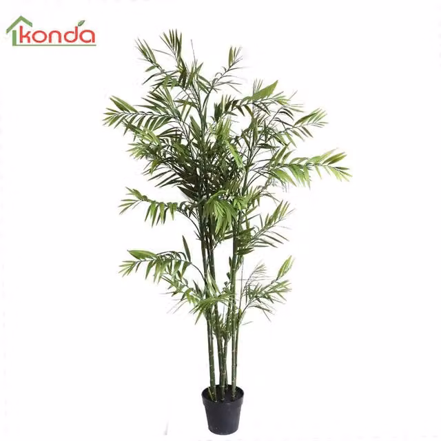 Pianta Bamboo Artificiale 180 cm 4 Pezzi
