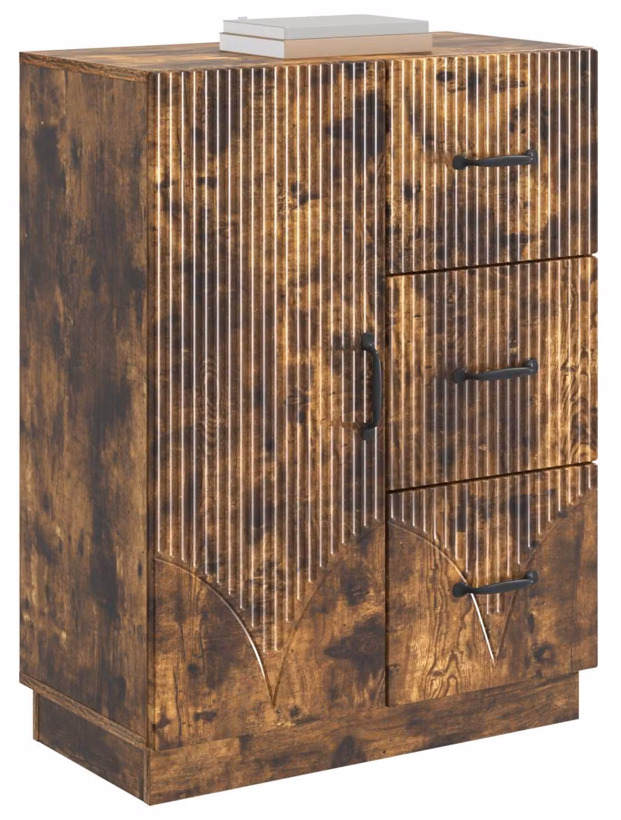 Credenza Rovere Fumo 66 x 34,5 x 87 cm Legno ingegnerizzato