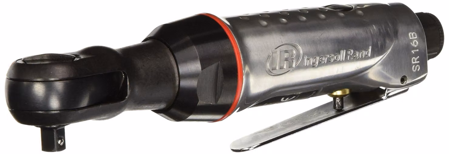 Ingersoll-Rand, chiave a cricchetto pneumatica per compressori d'aria, modello 105-D2, attacco da 1/4 di pollice, marca Antri