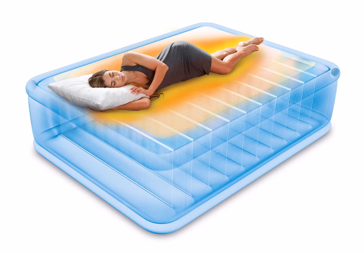 Letto gonfiabile Thermalux Queen Intex 152x203x51 cm
