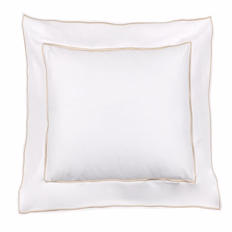 ISOLA Coppia federe - Taglia: 65x65,Colore: ISOLA - BIANCO + TORRONE