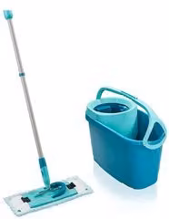 Set per la pulizia dei pavimenti Leifheit Ergo CLEAN TWIST 52120 blu