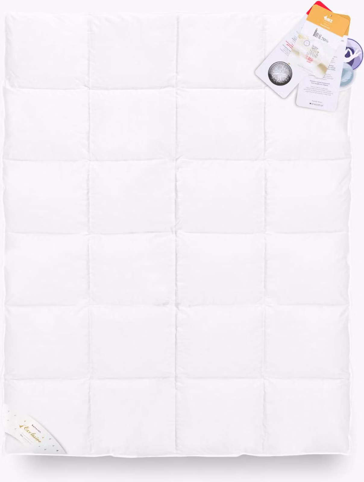Piumino GÄNSEDAUNE 100% 155x200 ROYAL 730g Esclusivo