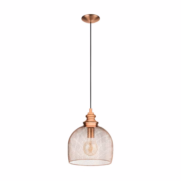 Eglo 49738 Lampada a sospensione Straiton Ø 28cm rame