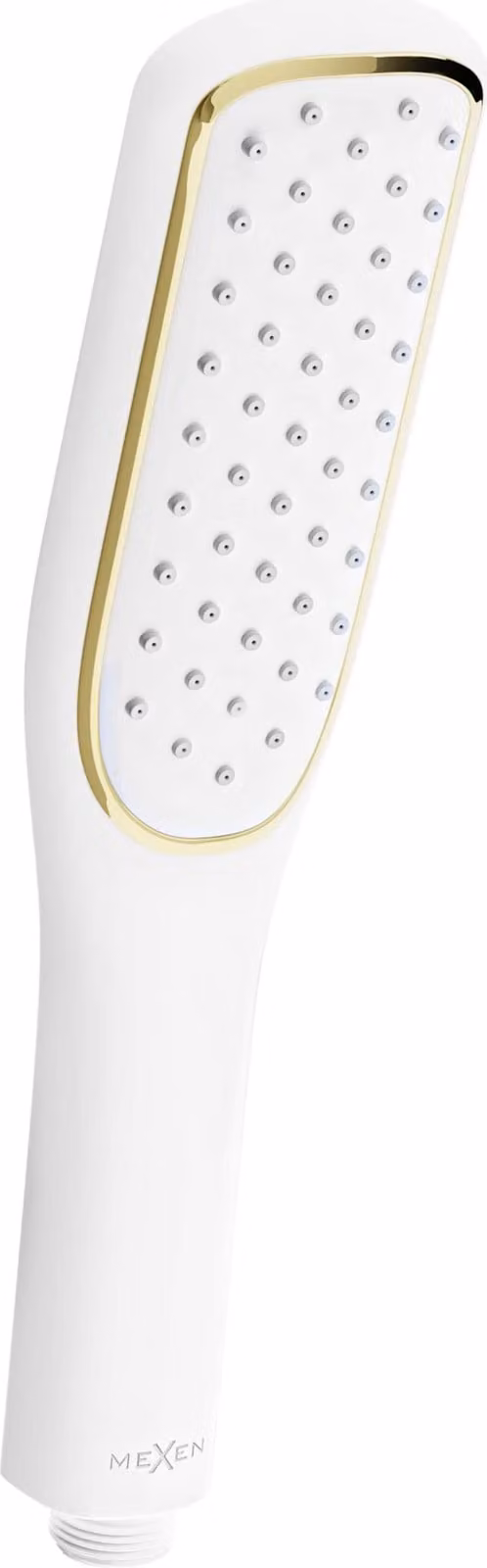 Mexen R-49 doccetta a mano 1-funzione, bianca/dorata - 79549-25