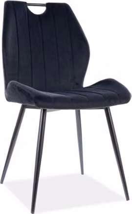 Set di sedie da pranzo e da cucina Arco black set of 4