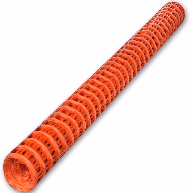 vidaXL Absperrzaun 50 m Arancione
