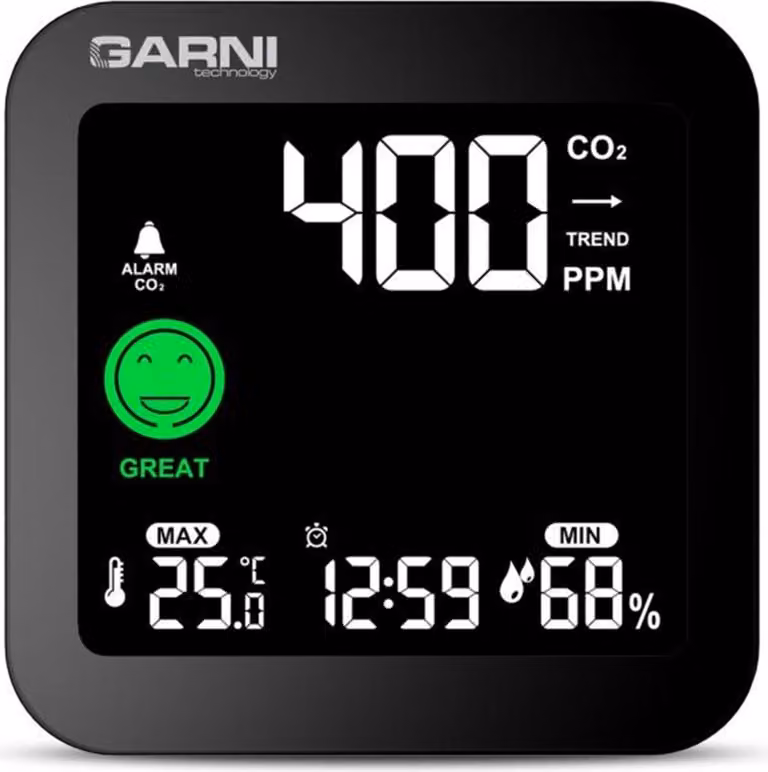 Misuratore di CO2 Garni 201 OneCare