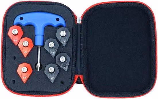 Set di chiavi con set di pesi da 7 pezzi per driver