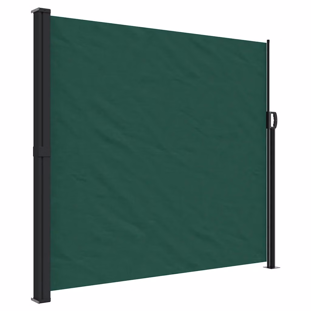Tenda da sole laterale retrattile DESIGN IN in poliestere verde, montaggio a parete, L: 600 cm, H: 180 cm – 2