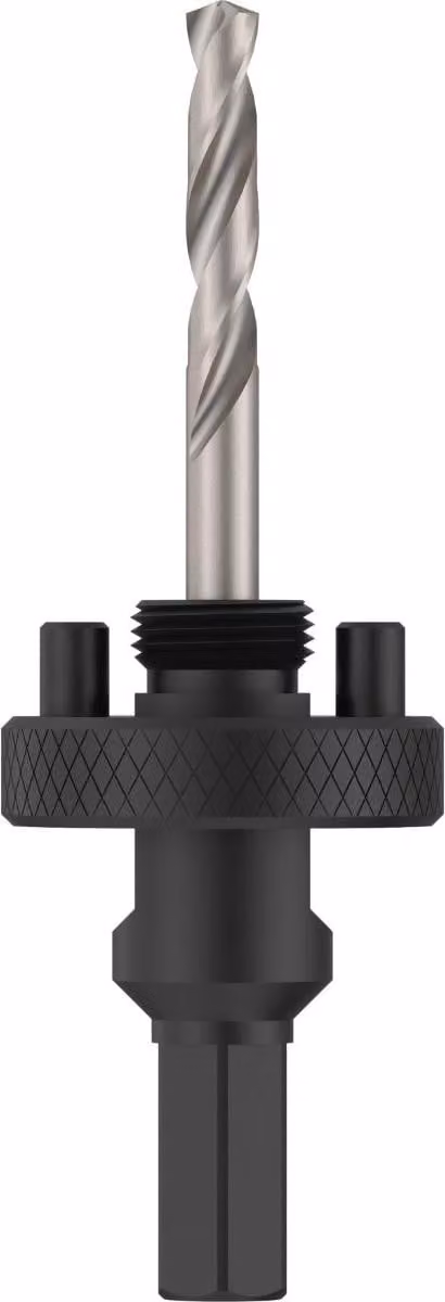 Supporto a innesto Bosch e punta di centraggio per sega a tazza, 32-210 x 44 mm per LS 33-152, HEX