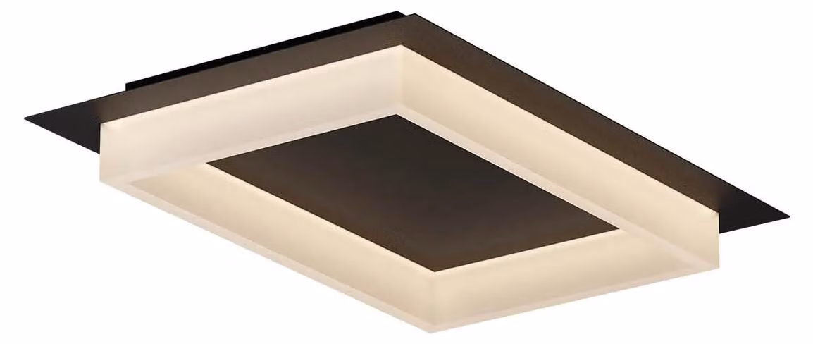 PERIMETRO PL LED – diametro 50 cm, altezza 8 cm, 36 W - Nero