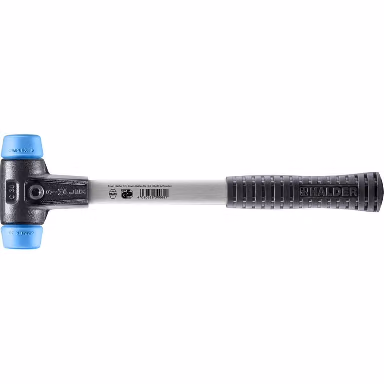 Mazza SIMPLEX soft-face, TPE-soft; con rinforzo..