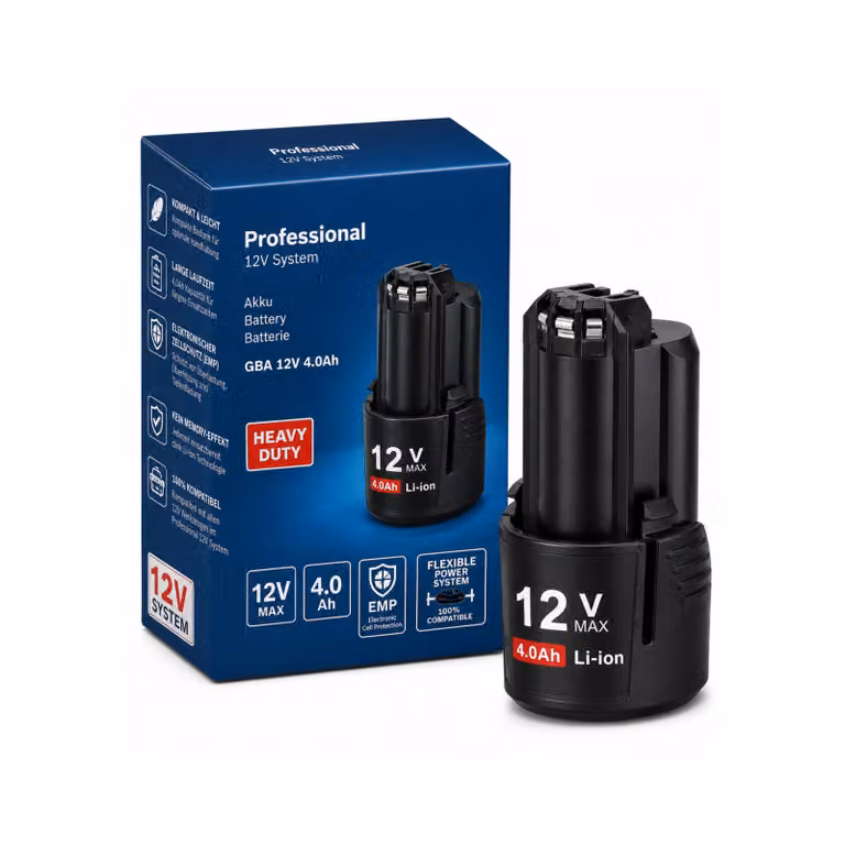 Batteria GBA 12V 4,0 Ah per utensili Bosch Professional