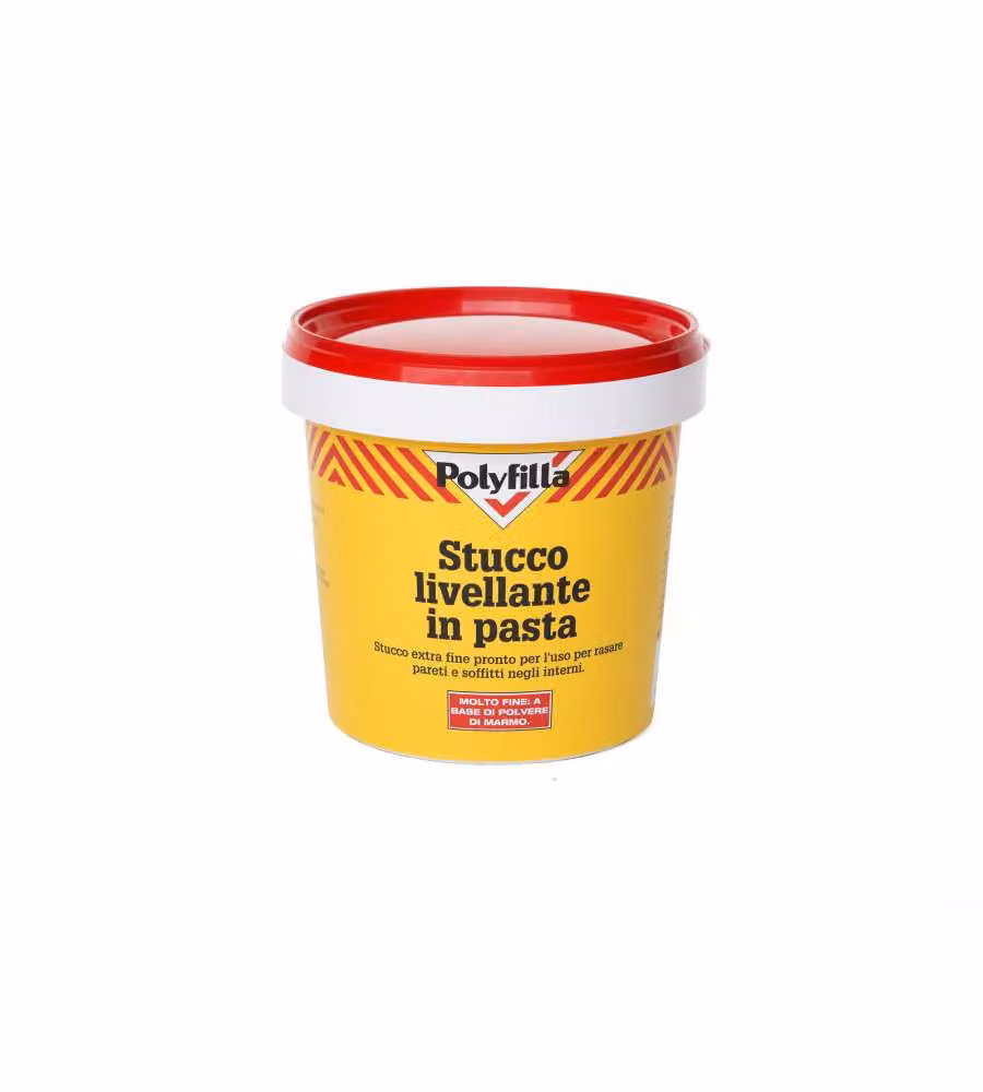 Polyfilla Stucco Autolivellante Bianco 1,5 kg - Rasatura Murale Interna