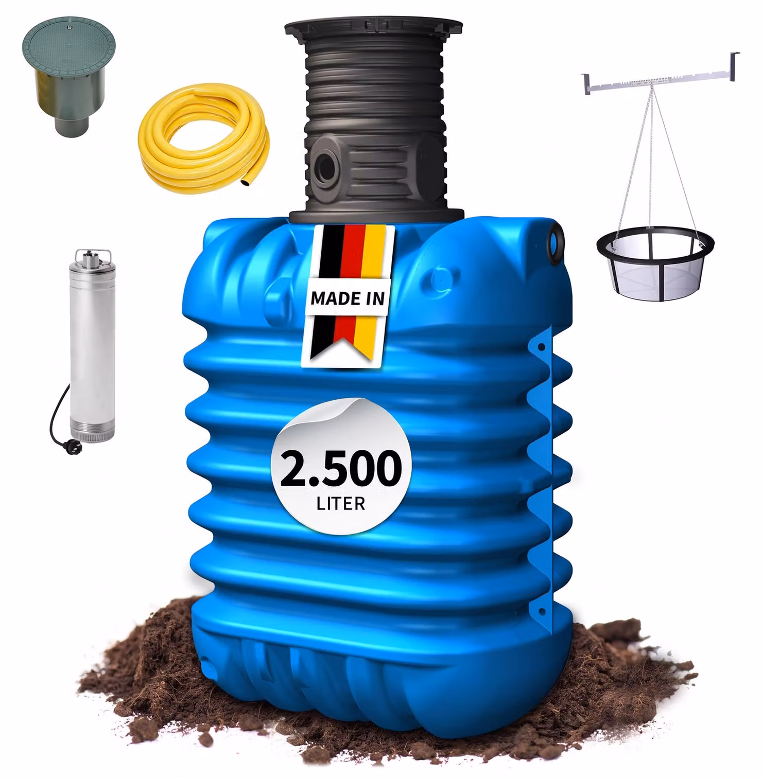 Serbatoio interrato Modularis garden comfort 2.500 litri 4Rain 295028
