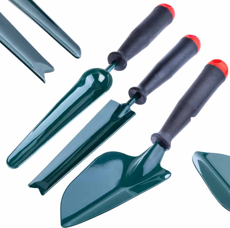 Set di attrezzi da giardino KADAX 3in1 cazzuola larga taglierina da giardino forte
