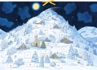 Natale in montagna: calendario dell'Avvento