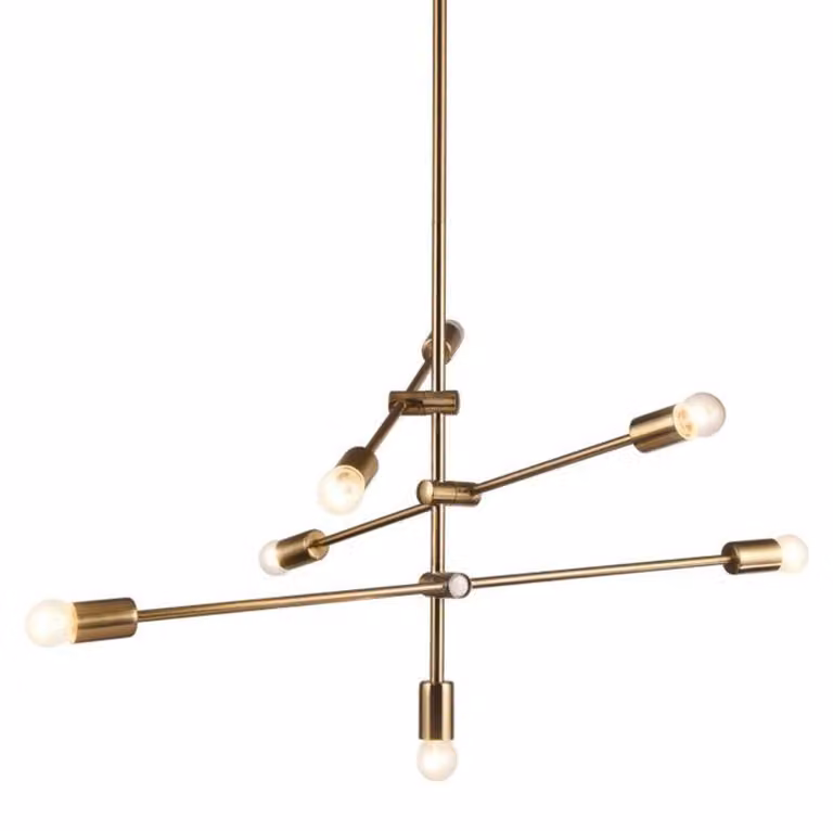 Lampada a sospensione vintage ACA OD680107BR