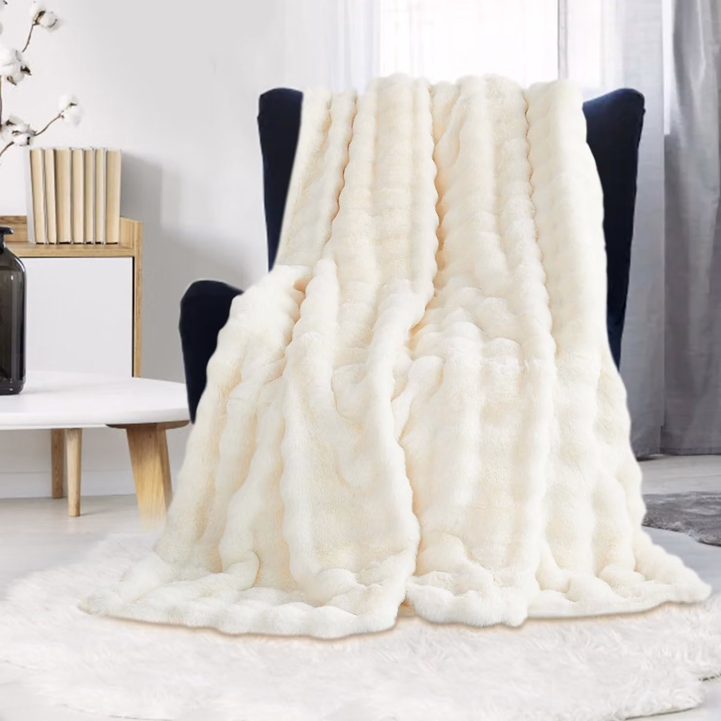 Piumino leggero e soffice - Bianco - 130 x 160 cm
