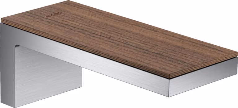 hansgrohe AXOR MyEdition 200 Plateau de table en noyer américain, 47906000, 47906000