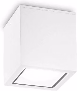 Lampada da soffitto Ideal-Lux Techo PL1 Big in metallo bianco