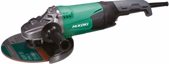 Smerigliatrice angolare HiKOKI G23SW2 verde da 2200W con disco da 230 mm