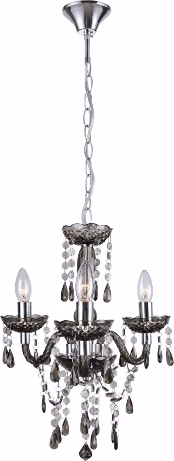 Lampadario A Sospensione Toolight Ebt007-3Cp Grey