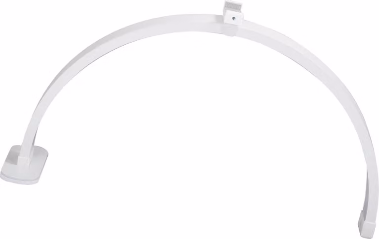 Luce LED per ciglia, 29 pollici, 40 W, regolabile, da 3200 K a 5600 K, lampada di bellezza a mezzaluna per nail art da salone
