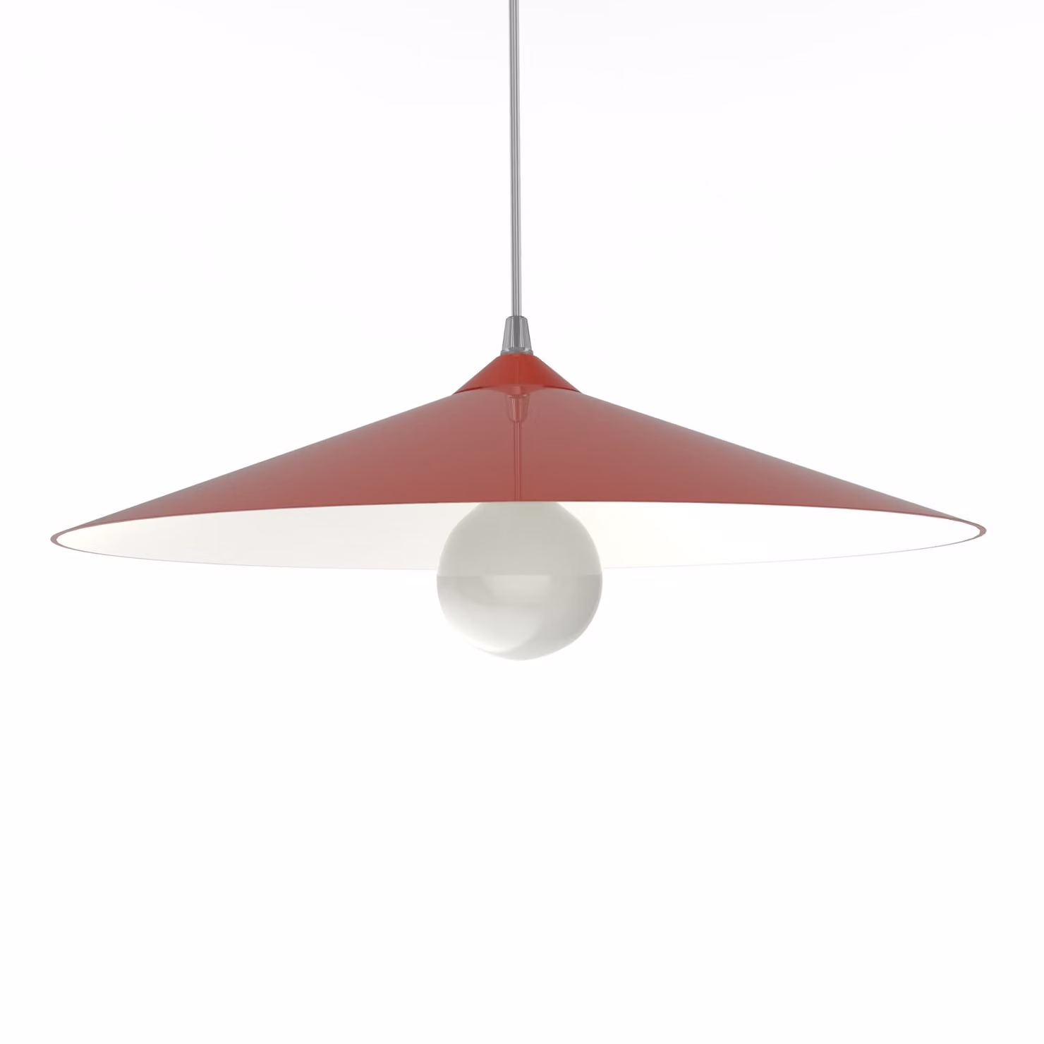 Lampada A Sospensione Chapeau Bicolore