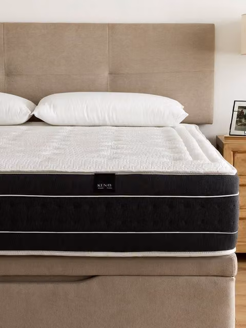 Materasso Kenay Home bianco con regolazione della temperatura L: 150 cm x P: 190 cm