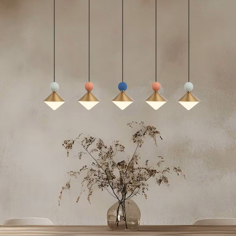 Zambelis Lampada a sospensione 25103, dimmerabile, Ottone / Oro, Soggiorno / Sala da pranzo, Metallo, Lampada a sospensione