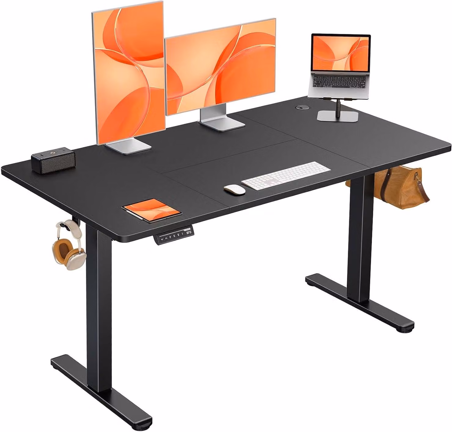 Scrivania regolabile in altezza elettrica - Scrivania regolabile - Scrivania alzata/abbassabile - Scrivania ergonomica - Scrivania pieghevole