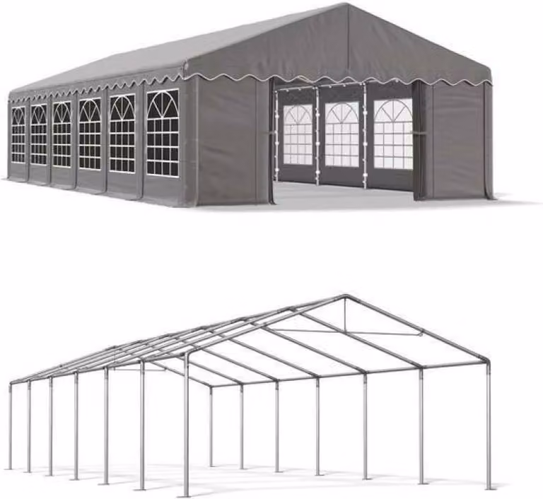 Tenda estiva 5x12 Grigio SUMMER IPE