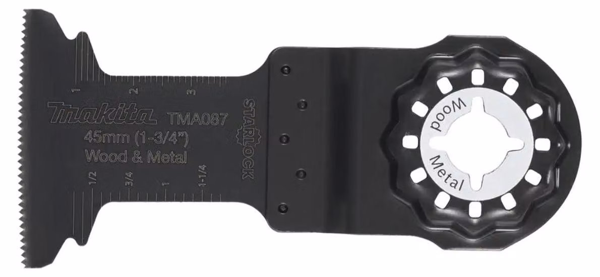 Makita MT lama per taglio in profondità BIM 45 mm x 45 mm 20 denti/circonferenza TMA087 / 5 pezzi