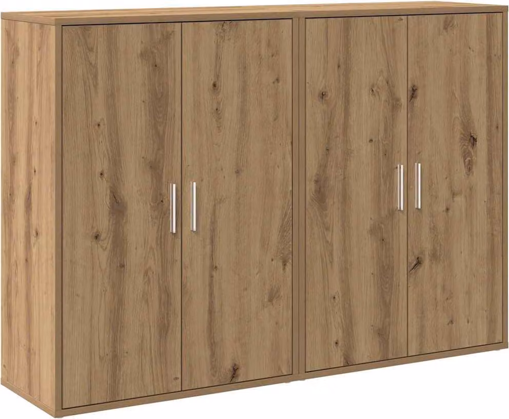 Credenza 2 pcs Rovere artigianale 60 x 31 x 84 cm