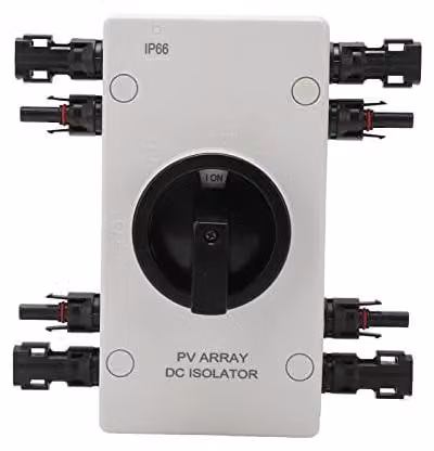 Interruttore di sezionamento solare - Grado di protezione IP66, impermeabile, 32A, 1000V - Zerodisqaxvsik61w