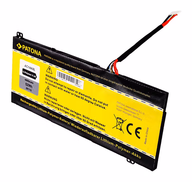 Aku Acer Aspire VN7 4600mAh Li-pol 11,4V AC14A8L
