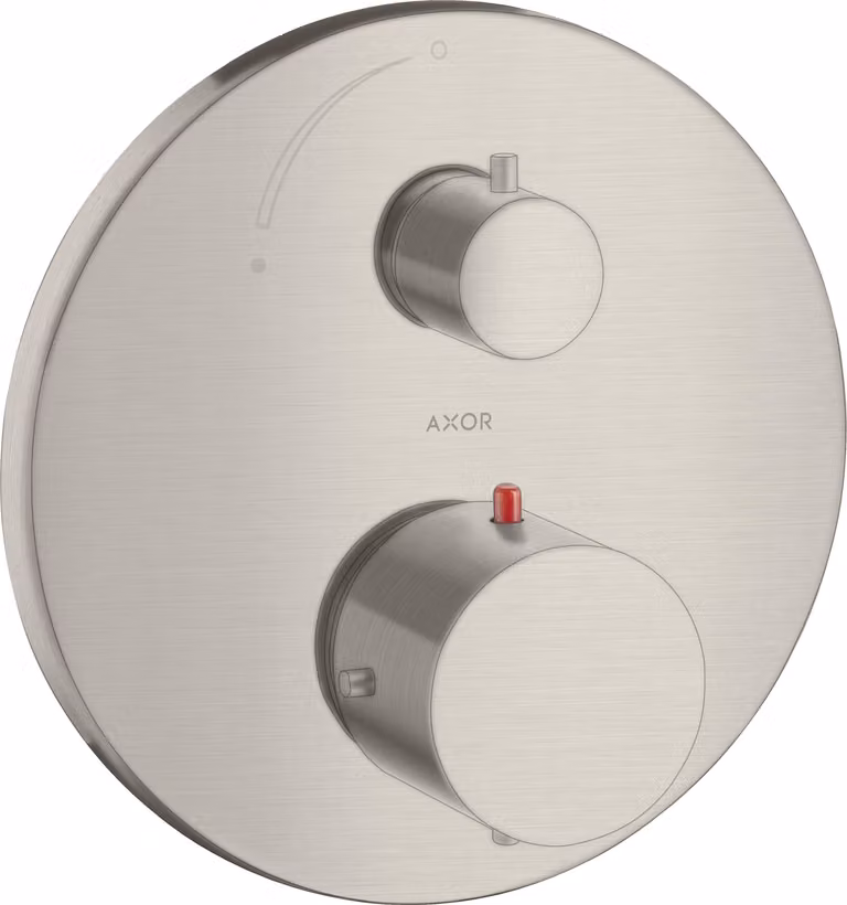 hansgrohe AXOR Starck Thermostat encastré avec robinet d'arrêt, 10700800, 10700800