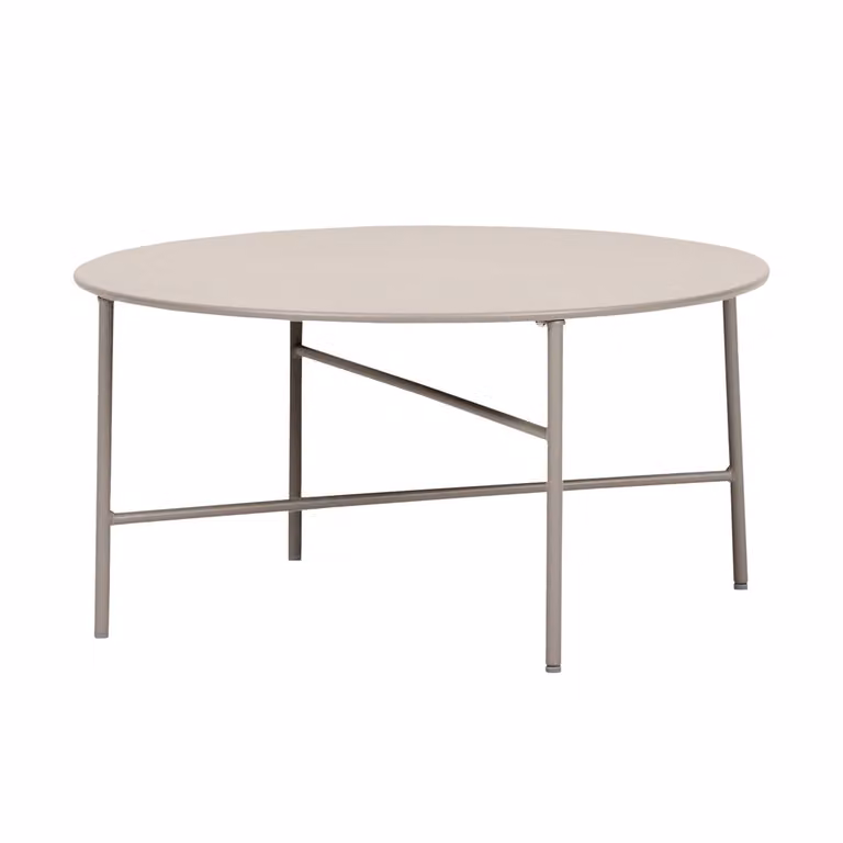 Tavolo da giardino Pesetto Ø70 cm grigio.