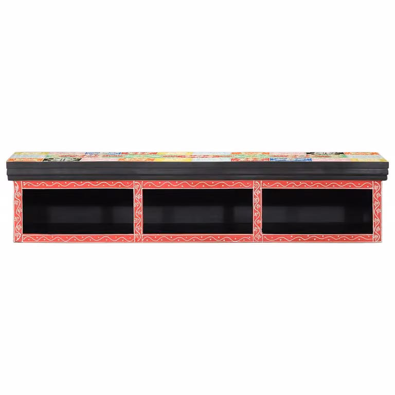 Mobile TV moderno vidaXL multicolore in legno ingegnerizzato L 100 cm x P 30 cm x H 22 cm
