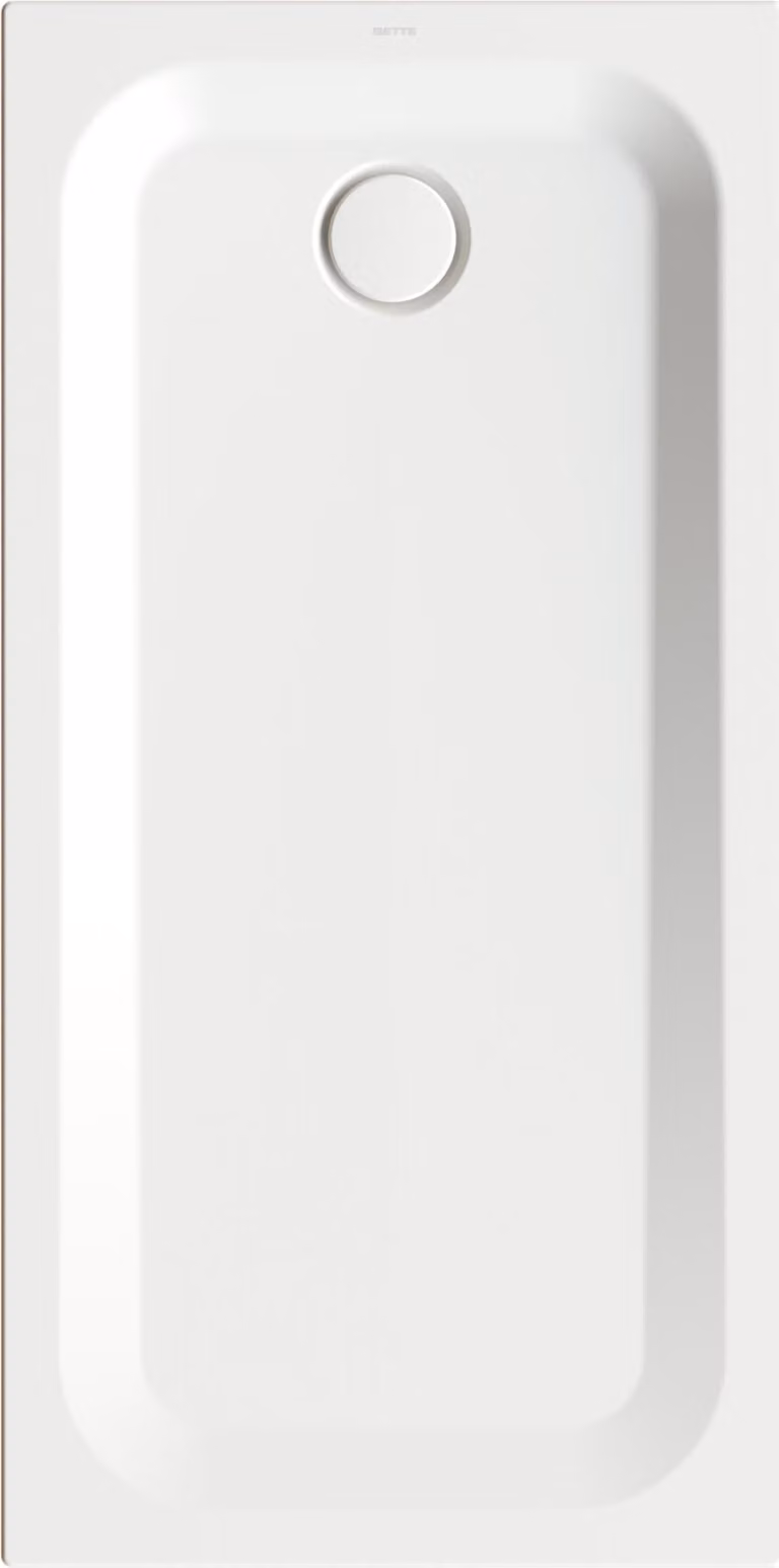 BetteUltra receveur de douche rectangulaire avec support de baignoire minimum, 1400x700x35mm, 5824-440T1, 5824-440T1
