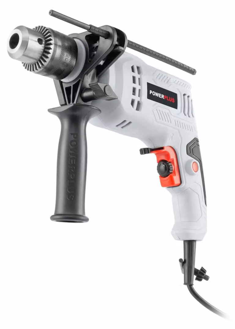 Trapano a percussione da 550 W - Mandrino da 10 mm - Leggero - Elettrico con cavo