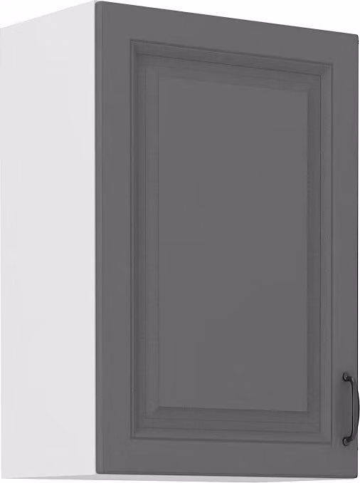 Armadietto superiore da cucina SOPHIA - larghezza 50 cm, grigio / bianco