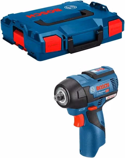 Avvitatore a massa battente Bosch GDS 12V-115 blu con L-Boxx 102