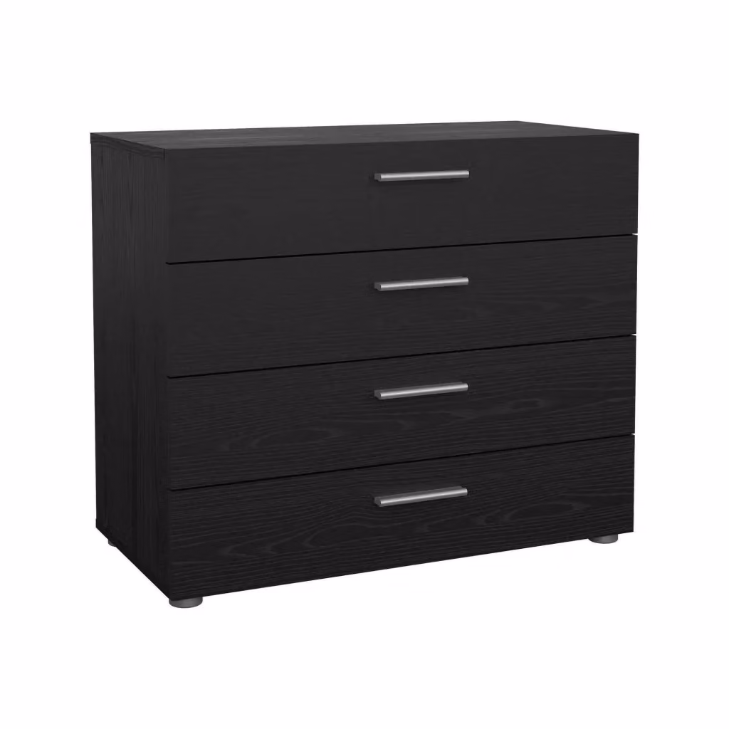 Cassettiera Arwen DMORA Nero Opaco L 80 cm x P 40 cm x H 68 cm – 2