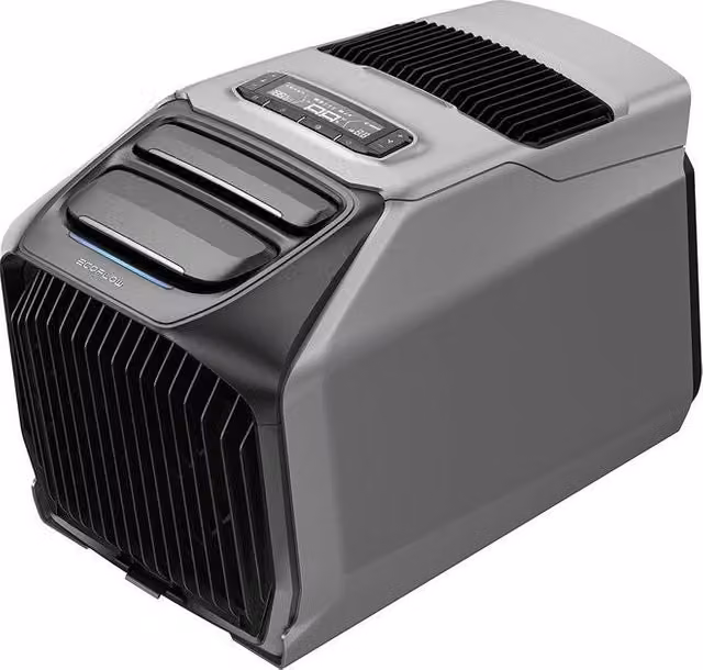 Ecoflow Condizionatore Portatile Monobloc Nero e Grigio con Controllo App WiFi e Bluetooth