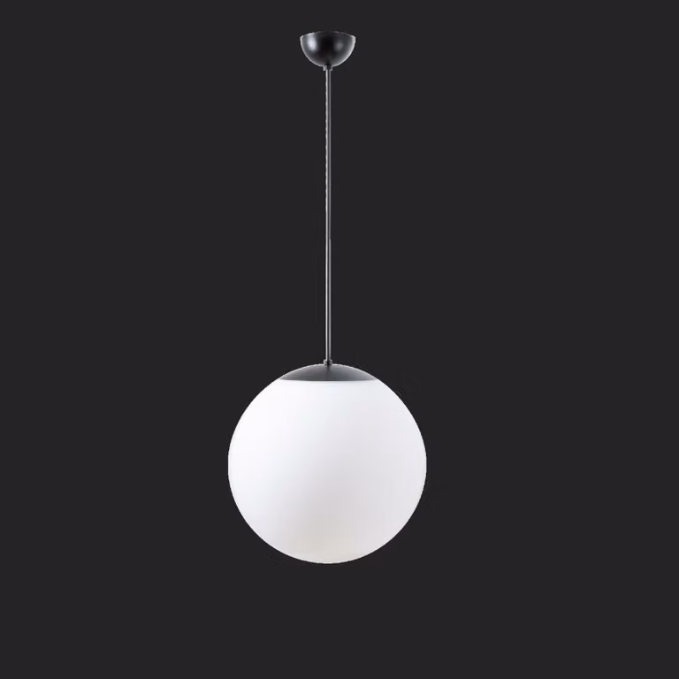 OSMONT ISI70310 ISIS S3 PM-M apparecchio a sospensione in plastica bianco/nero IP40 3000 K 27W LED combinazione di emergenza 1 h