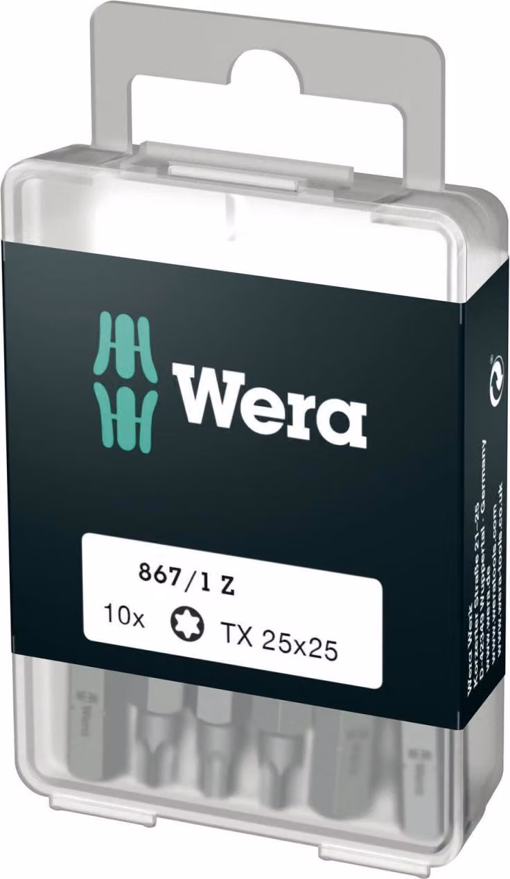 Wera 867/1 DIY SiS bit cacciavite 10 pz
