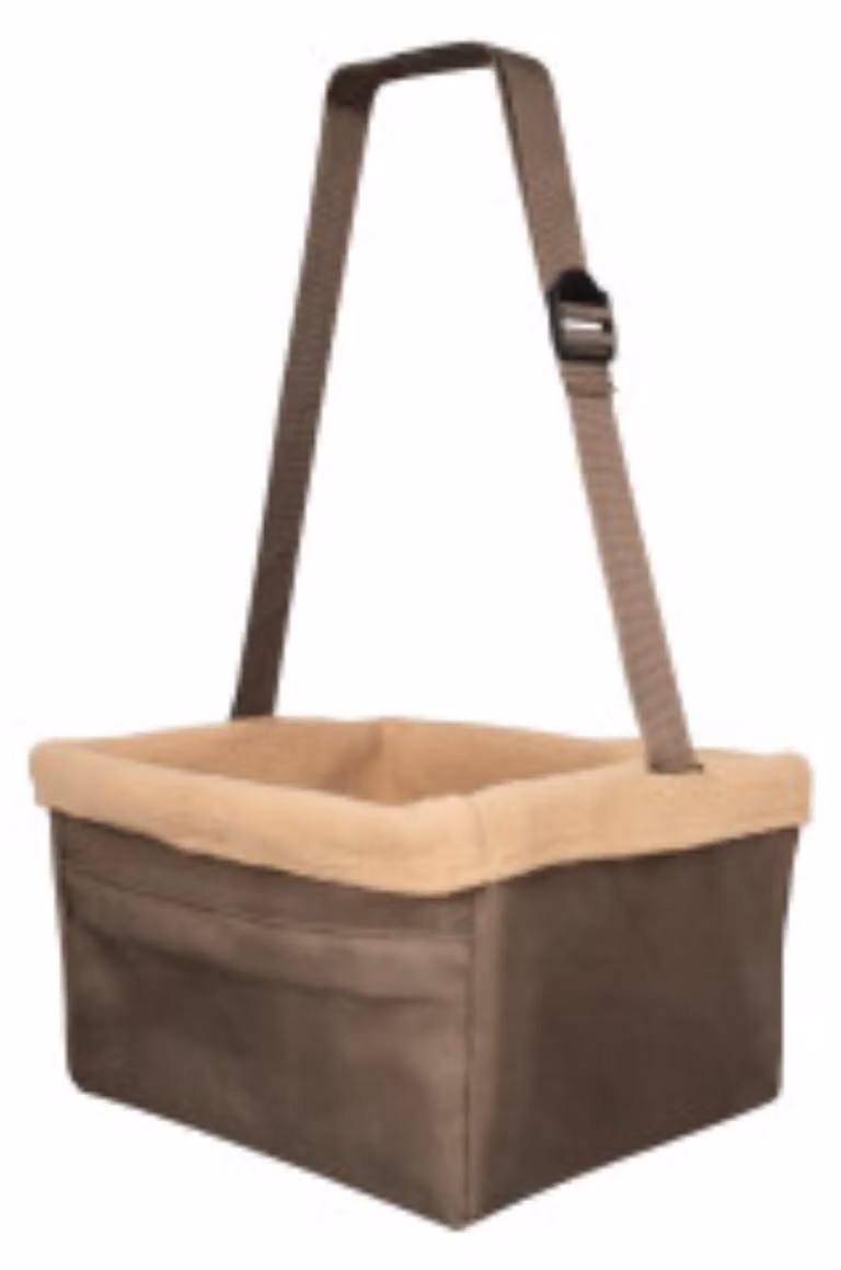 Seggiolino auto per animali Happy Ride Tagalong L Brown